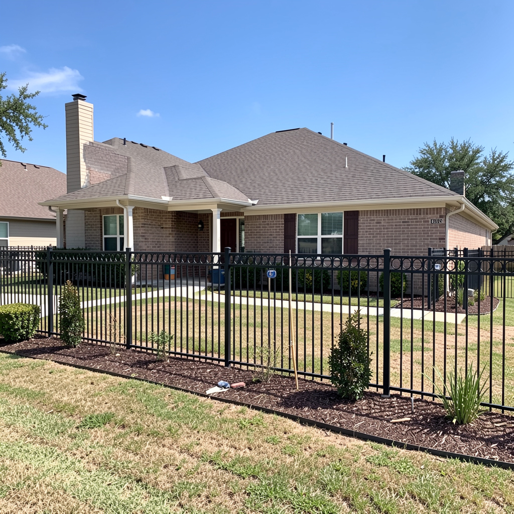 Wrought Iron Fence Installation in Dalton, GA
